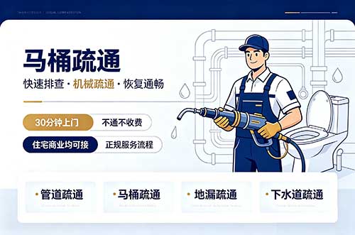 衢州马桶疏通