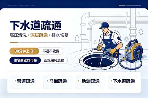 衢州下水道疏通