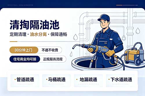 衢州清掏隔油池